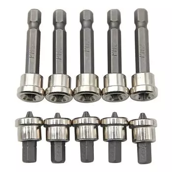 Magnetic Positioning Screwdriver Bit Head for Plasterboard Drywall Screws Electric Screwdrivers 25/50mm Woodworking Screw