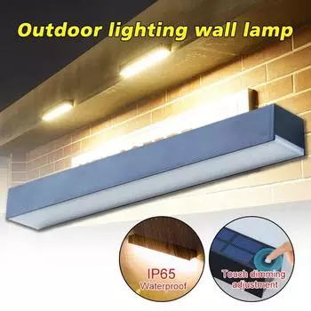 Magnetic Solar Wall Light Induction Solar Sconce IP65 Waterproof Wall Lamps Courtyard Garden Decorative Lighting Outdoor Lights Solar light