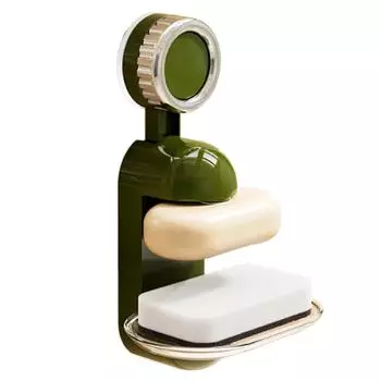 Magnetic Suction Cup Soap Holder Creative Wall Mounted Soap Box Soap Containers Bath Accessories