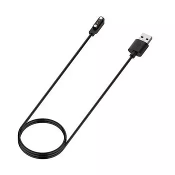 Magnetic USB Charging Cable Charger Adapter Power Cord 2-Pin Smart Watch Charger Cable Charging Cord for CMF Watch Pro 2/Pro 1