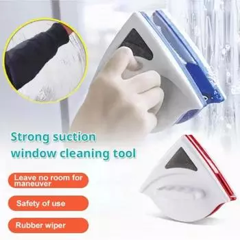Magnetic Window Cleaner Brush DoubleSide Automatic Wiper Glass Window Brush Cleaning Household Wiper Cleaner Glass Cleaning Tool