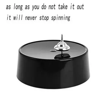 Магнетизм гироскопа волчок кинетическая наука образовательная игрушка волшебное украшение для дома и офиса чёрный