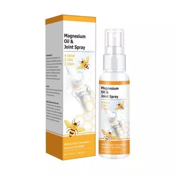 Магниевое масло Спрей для суставов, Гель для поясничных позвонков, коленных суставов, шейных позвонков и поясницы, 100 мл One Size белый