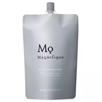 Magnifique Scalp Care Treatment Refill 600 мл Расслабляющий цветочно-древесный аромат Перхоть Зуд Кожи Головы Запах magnifique KOSE Без силикона белый