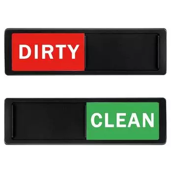 Магнит-Anzeigeschild «Очистить грязную посудомоечную машину» (шварц (красный и зеленый))