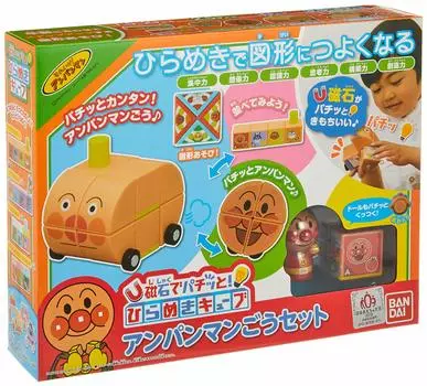 Магнит BANDAI Anpanman Snap с кубиком Inspiration Cube Anpanman Go Set!