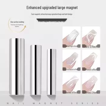 Магнит для дизайна ногтей Fancy Cat s Eye: Суперпрочный инструмент для полировки кристаллов лунного камня