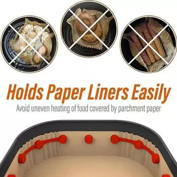 Магнит для фритюрницы с силиконовой пряжкой, быстросъемный, термостойкий, силиконовый зажим, замки 1 Set