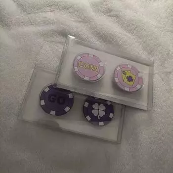 Магнит для монет Iu Lilac, нераспечатанная партия