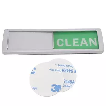 Магнит для посудомоечной машины, легко читаемый, чистый, грязный знак-индикатор для посудомоечной машины с двухсторонним клеем