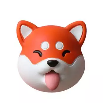 Магнит на холодильник с мультяшными животными и съемной головкой, 3D собака, панда, свинья, микроволновая печь, доска, заметки A