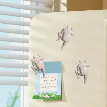 Магнит на холодильник в виде мужской попы, смоляной магнит на холодильник с изображением человека, голая фигура, магнит для декора шкафчика на холодильнике кухни белый