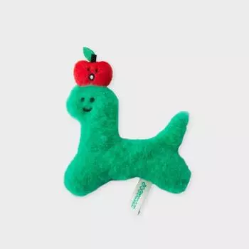 Магнит с куклой Line Friends Joguman Brachio Apple