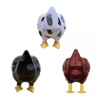 Магнит с куриной задницей на холодильник, магнитный декоративный подарок с куриной задницей, забавный подарок с куриной задницей, винтажный подарок белый