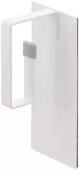 Магнит Ямазаки Дзицугё рядом со стиральной машиной, вешалка для сетки для белья, белый, приблизительно. Ш7XГ6XВ16см Тарелка 3584