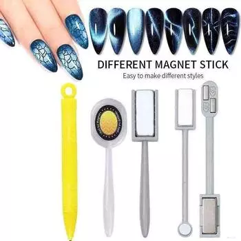Кот Магнитный 3D Эффект Полоски Магнитная Доска-Стик Сильный 9D Магнитный Гель-Лак для Ногтей Лак Волшебный Нейл-Арт DIY Инструменты Маникюр