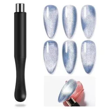 Магнитная 3D полоска с изображением кота, магнитная палочка, сильная широкая 9D Магнитная Гель-лак для ногтей, лак, волшебный дизайн ногтей, инструменты для самостоятельного маникюра