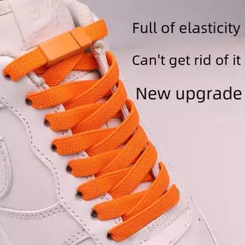 Магнитная эластичная пряжка для шнурков — решение без завязывания для мужчин, женщин и детей One Size