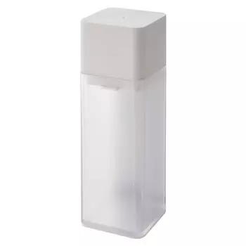 Магнитная бутылка для приправ Yamazaki Jitsugyo 5718, белая, прибл.. Ш5,5XГ5,7XВ17,2 см, сменный блок, герметичный, легко открывается и закрывается, может быть разобран и