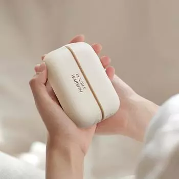 Магнитная грелка с быстрым нагревом, регулируемой температурой, перезаряжаемая, раздельная, карманная, зимняя грелка с зелёный