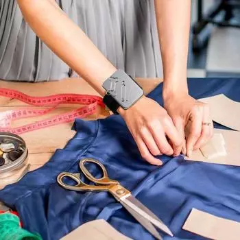 Магнитная игольница для шитья на запястье Магнитная игольница для шитья Магнитный держатель для иголок для шитья Магнитное силиконовое запястье чёрный