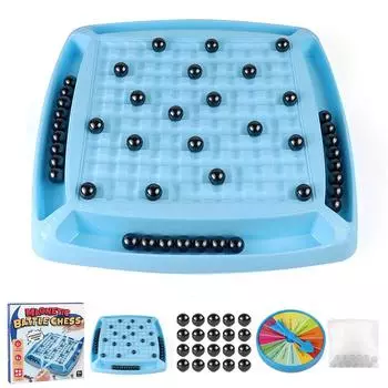 Магнитная игра в шахматы, магнитная настольная игра, настольная магнитная игра, семейные игры для детей/взрослых, обучение мышлению, развивающие игрушки