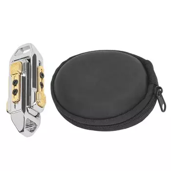 Магнитная игрушка для рук с двумя толкателями, портативная сенсорная игрушка для снятия стресса с сумкой для хранения для людей с аутизмом