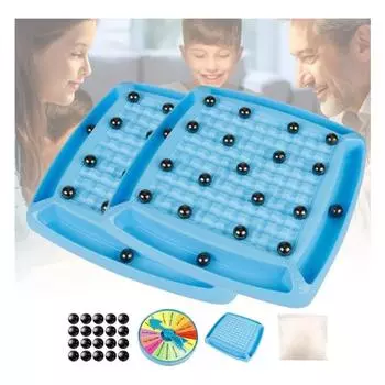 Магнитная каменная доска GameFun Настольная многопользовательская стратегическая игра с 20 или 32 камнями, забавная интерактивная настольная игра Настольные игры для семейной вечеринки as picture