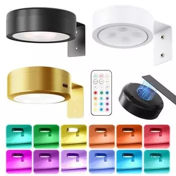 Магнитная картина с 13 режимами освещения, высокая яркость, беспроводная перезаряжаемая картина 1pc чёрный