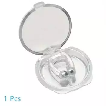 Магнитная клипса для носа, устройство против храпа с футляром для переноски для улучшения дыхания и сна