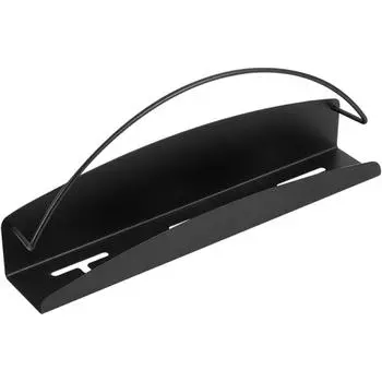 Магнитная книжная полка, прочная несущая полка из углеродистой стали для книг и специй, идеальная экономия места белый