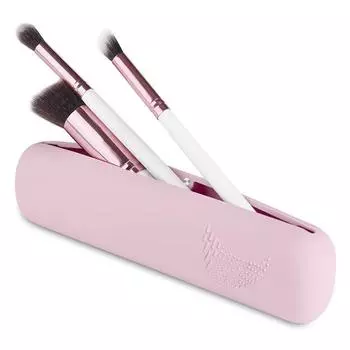 Магнитная косметичка, большая вместимость, водонепроницаемая портативная сумка для хранения, красивая силиконовая коробка для хранения кистей для макияжа