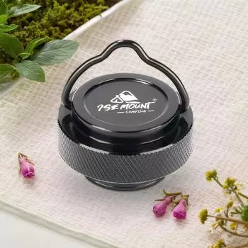 Магнитная крышка для газового баллона для кемпинга, алюминиевый сплав, пылезащитный чехол для газового баллона, защитная крышка для кассетных газовых баллонов Alpine