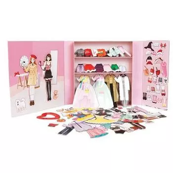 Магнитная кукла Country Marie and Joy s Secret Closet, модная координационная кукла для ролевых игр, 1 комплект, популярные игрушки для корейских детей