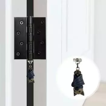 Магнитная летучая мышь шарнирная головка украшение мини винтажная фигурка животного статуэтка скульптура домашний офис шкаф