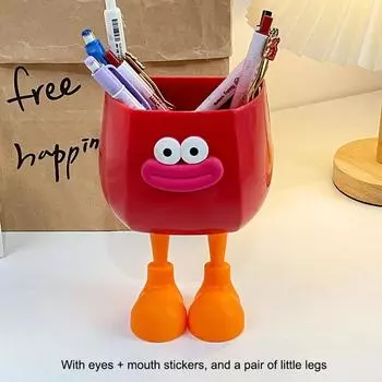 Магнитная наклейка-держатель для ручки «Милый большой рот»