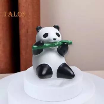 Магнитная наклейка на холодильник, не выцветает, добавляет веселья, яркие цвета, модный 3D чехол для телефона с пандой ручной работы, магнит для фотосъемки своими руками