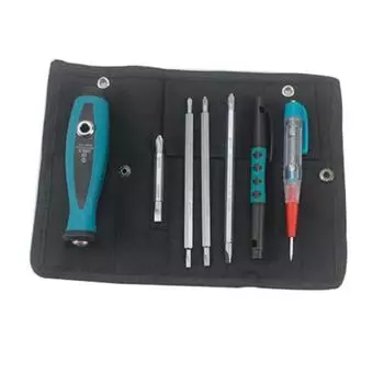 Магнитная отвертка с двойной головкой Электрический тестер Вольт Тестовая ручка Ремонт CHINA