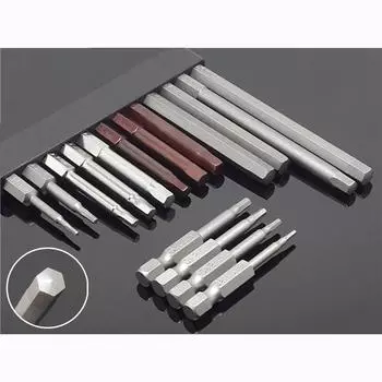 Магнитная отвертка с шестигранной головкой длиной 50 мм или 100 мм, набор ручных инструментов, отвертка, дрель S2