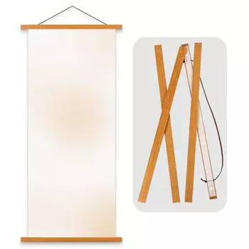 Магнитная палочка для гобелена Ywlake Tenugui, ширина 40 см, вешалка для плакатов B3, деревянная рамка для плакатов, горизонтальная 400 мм, рамка Tenugui, палочка Tenugui, рамка для подвешивания плакатов