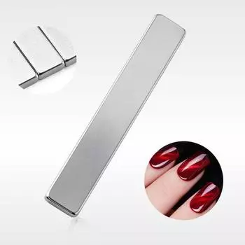 Магнитная палочка для УФ-гель-лака с эффектом кошачьего глаза, инструмент для дизайна ногтей серый
