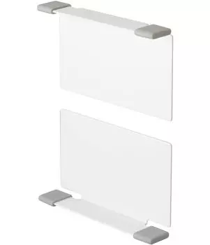 Магнитная пластина-держатель для коробки Yamazaki Jitsugyo, белая 2797 (Ямадзаки)