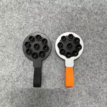 Магнитная подставка для телефона с присоской для iPhone 15 14 для Magsafe Hands-Free Mirror Wall Car Phone Mount Case Grip Holder серебряный