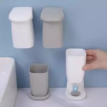 Магнитная присоска для полоскания рта, настенный магнитный держатель для зубных щеток для ванной комнаты, сливная стойка для душа, аксессуары для чистки