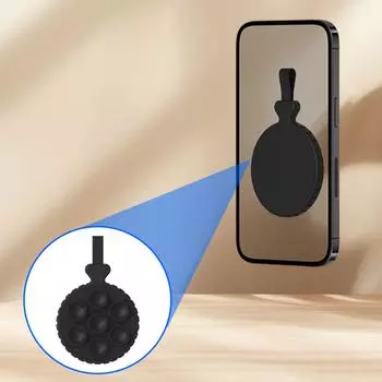 Магнитная присоска, крепление для телефона, громкая связь, силиконовые присоски для душа, чехол для телефона, держатель-подставка чёрный