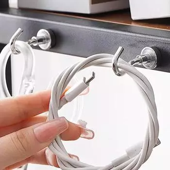 Магнитная присоска Traceless Hook Металлический магнитный крючок Магнитный присоска Hook 10pcs