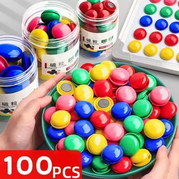 Магнитная пряжка для доски, магнитная наклейка, магнитная наклейка для белой доски, железный магнит, магнитная доска, магнитный гвоздь 30mm 6pcs