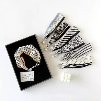 Магнитная пряжка Маленький шарф с бриллиантами Магнитная пряжка шарф Женское ожерелье повязка на голову шарф Легкий роскошный изысканный 13 * 55cm