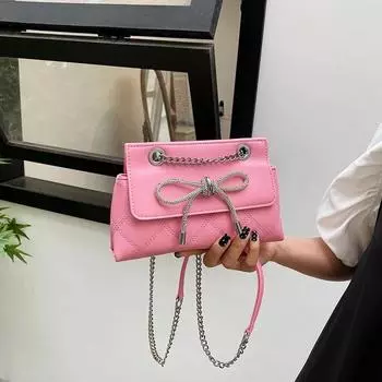 Магнитная пряжка Твердые сумки через плечо женские нитки Новые модные горячие продажи сумки для женщин Высококачественные женские сумки из искусственной кожи