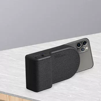 Магнитная ручка для камеры телефона, портативное зарядное устройство для путешествий и отдыха на открытом воздухе, черный Black